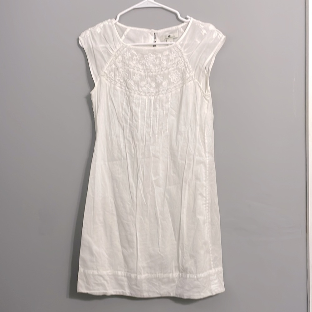Banana republic white dress